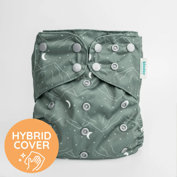 Essentials Hybrid Wipeable Diaper Cover in Prints