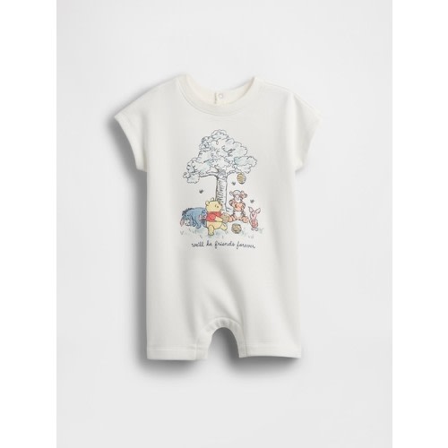 Baby Winnie The Pooh VintageSoft Shorty One-Piece