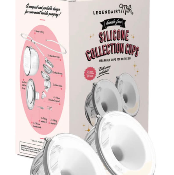 Silicone Milk Collection Cups | Legendairy Milk