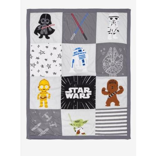 Star Wars Characters Quilted Baby Blanket - BoxLunch Exclusive