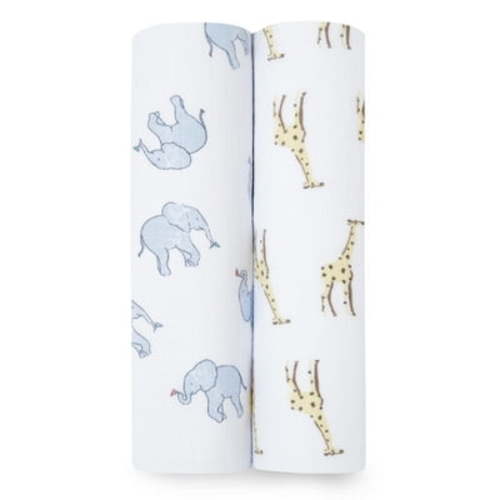 Aden + Anais Swaddles Cotton Muslin Baby Blankets (2 Count)