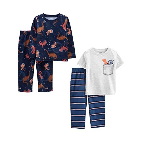 Simple Joys by Carter's Boys' 4-Piece Poly Pajamas