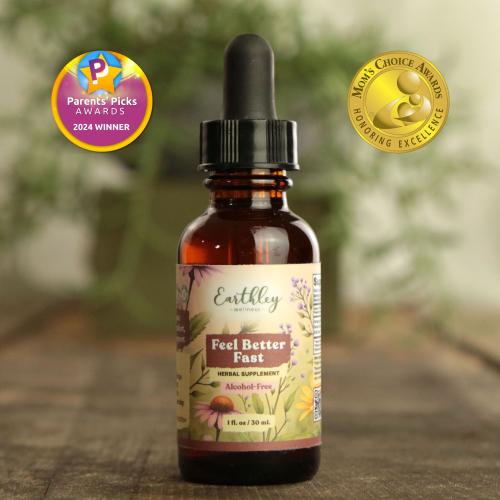 Feel Better Fast - For fever, upset stomach, discomfort, and immune support | Natural Wellness | Earthley | Earthley Wellness