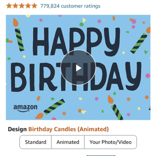 Amazon.com: Amazon eGift Card - Amazon Logo (Animated): Gift Cards