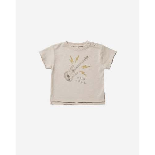 raw edge t-shirt || guitar