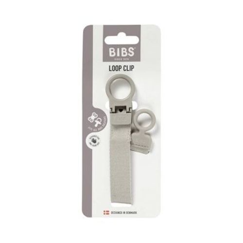 Bibs Loop Universal Pacifier Clip 0-24m - Sand