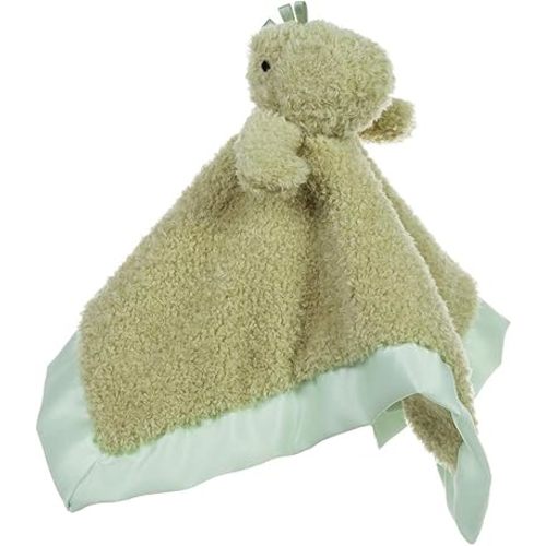 Apricot Lamb Stuffed Animals Dinosaur Security Blanket Infant Nursery Character Blanket Luxury Snuggler Plush Baby Lovey(Dinosaur, 13 Inches)