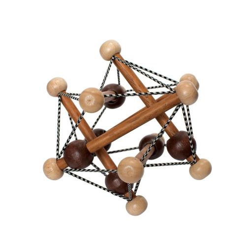Manhattan Toy Artful Skwish Rattle and Teether Grasping Activity Toy