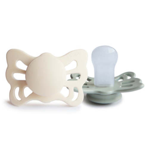 FRIGG Butterfly Anatomical Silicone Pacifier 2-Pack (0-6 Months) – Mushie