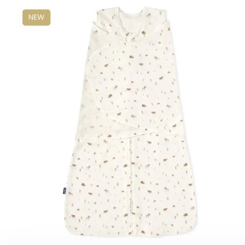Campsite Print Cotton Swaddle Newborn| HALO