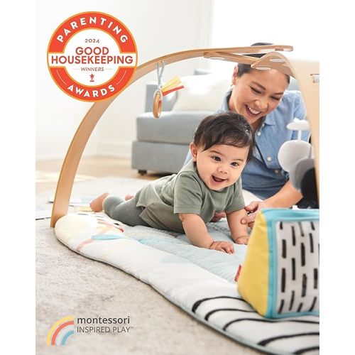 Skip Hop Baby Play Gym Montessori Inspired, Infant Playmat, Discoverosity