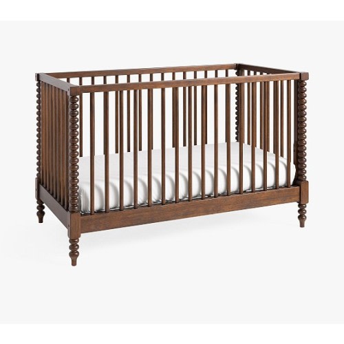 Chris Loves Julia Turned Wood Convertible Crib | Pottery Barn Kids