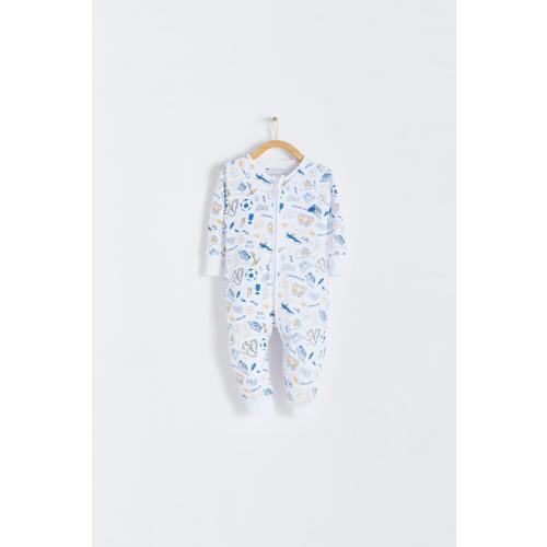 Inter Zip Footless Pajama