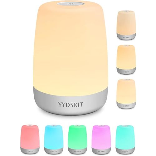 Night Light,Baby Night Light for Kids,Nursery Nightlight for Breastfeeding,Rechargeable Touch Night Lamp,Portable Nursing Lamp,Soft &Warm Light for Newborn,3 Timers,Up to 200H