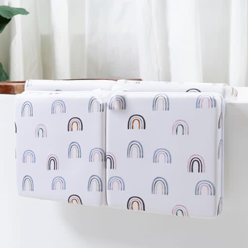 Davis Enterprise Baby Bath Kneeler and Elbow Rest pad-Rainbow Pattern