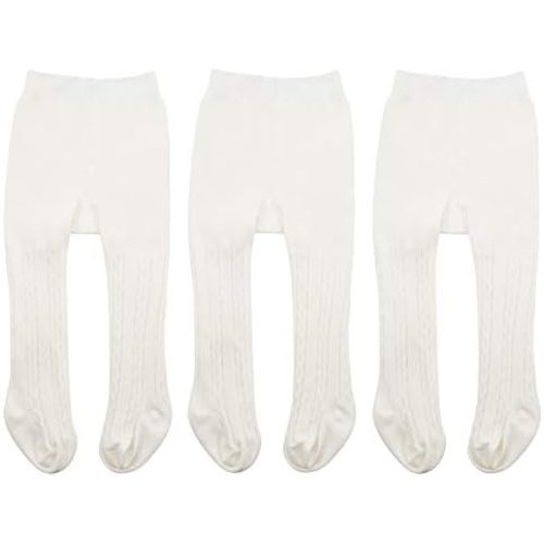 Zando Infant Soft Tights Toddler Seamless Leggings Tights for Baby Girls Winter Knit Warm Newborn Pants Stockings