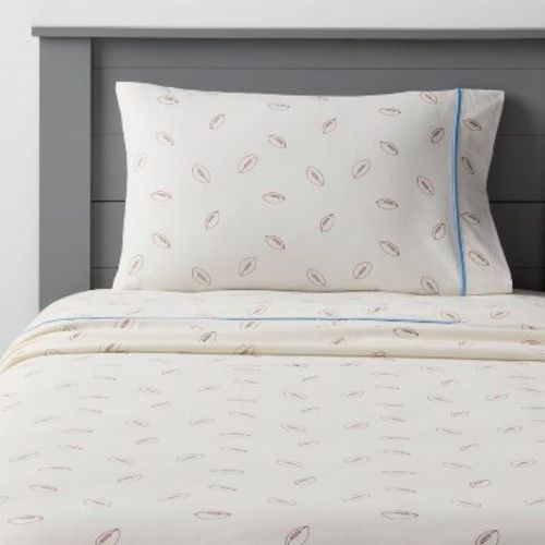 Twin Football Kids' Cotton Sheet Set - Pillowfort™