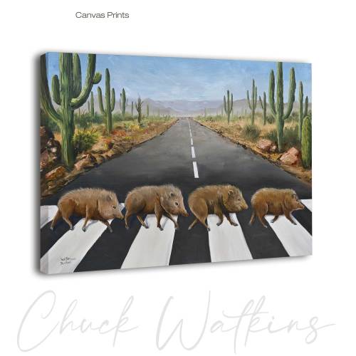 Javi Road By Artist Chuck Watkins