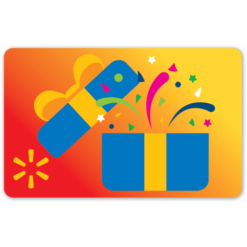 Blue Gift Walmart Gift Card
