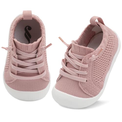 JIASUQI Baby Shoes for Toddler Boys Girls Sneakers Slip on Walking Shoes for Babies