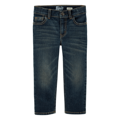 Baby Faded Dark Wash Straight-Leg Jeans - OshKosh | Carter's