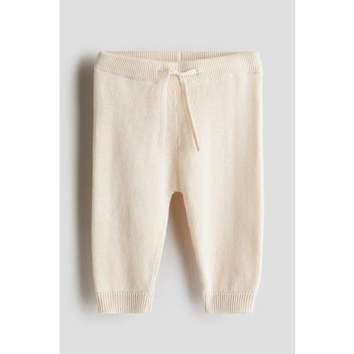 FINE-KNIT COTTON JOGGERS