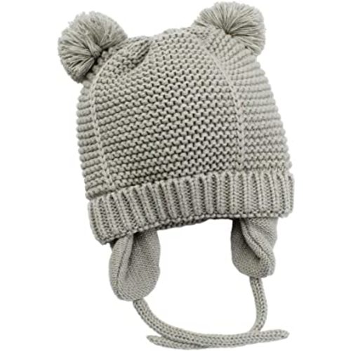 Paladoo Baby Hat with Cute Earflap Warm Fleece Lining 0-36 Months Winter