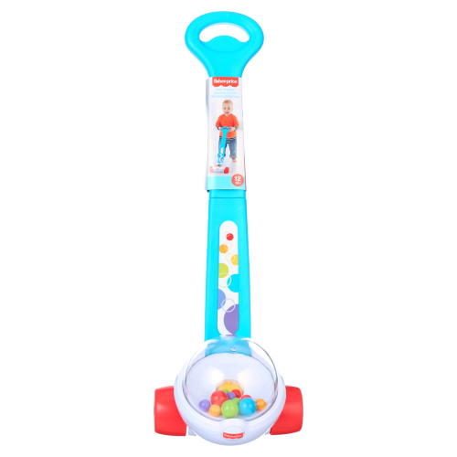 Fisher-Price Corn Popper Push Toy with Ball-Popping Action for Infants and Toddlers
