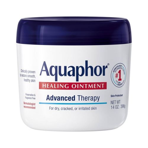 Aquaphor Healing Ointment Skin Protectant Advanced Therapy Moisturizer for Dry and Cracked Skin Unscented - 14oz