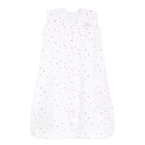 Twinkle Pink Cotton Sleepsack | HALO