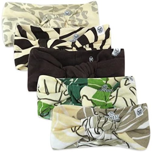 HonestBaby Baby Accessories Organic Cotton Knotted Headbands (Legacy)