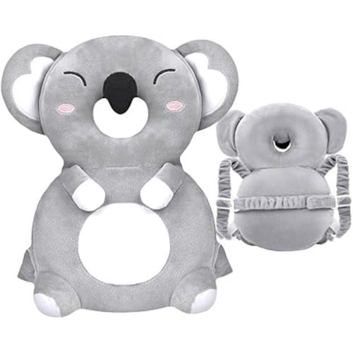 Baby Head Protector Backpack|Baby Backpack|Baby Backpack Head Protection Cushion|Baby Safety Products|Head Protection Backpack|Baby Head Cushion|Head Protector for Baby Walking (Gray Koala)