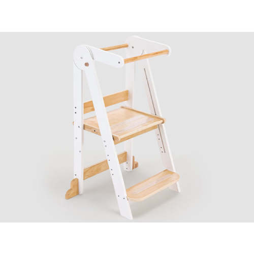 HARPPA Nordi | Foldable Toddler Tower, Kitchen Helper Tower, Montessori Towers, Wood tower, Kitchen Tower, Montessori Stool, Kitchen Stool Helper, Kitchen Chair, Kitchen Helper Tower, Kitchen Helper Stool
