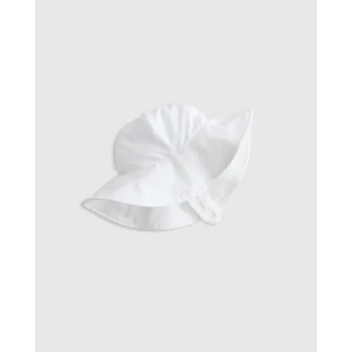 UPF 50+ Swim Hat - Baby in White