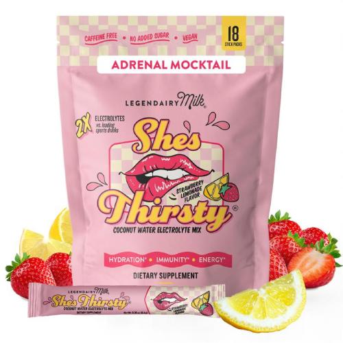 She’s Thirsty Adrenal Cocktail Powder - Legendairy Milk - Coconut - TikTok Shop
