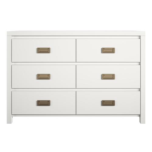 Monarch Hill Haven 6-Drawer Kids' Dresser, White