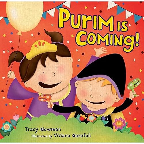 Purim Is Coming! Board book – Illustrated, January 1, 2017