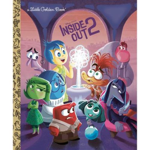 Disney/pixar Inside Out 2 Little Golden Book - By Golden Books (hardcover)