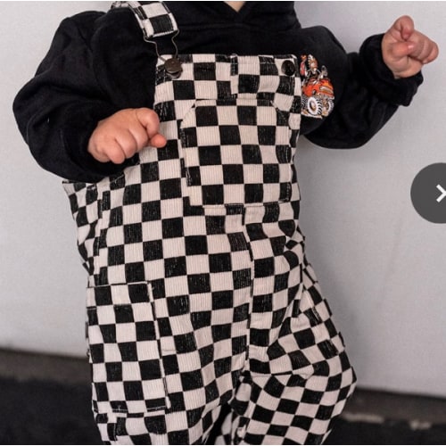 Classic Checker Overalls