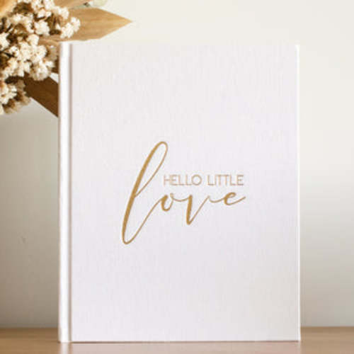 Hello Little Love - Baby Memory Book – Blossom and Pear