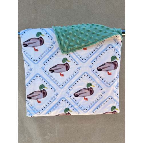 Duck Minky Blanket