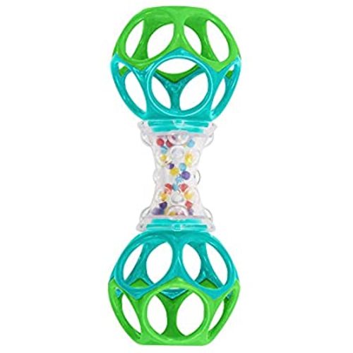 Bright Starts Oball Shaker Rattle Toy, Ages Newborn +