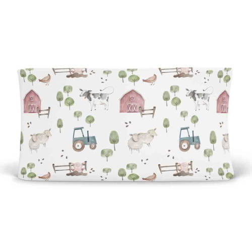 Frankie's Farm Party Changing Pad Cover