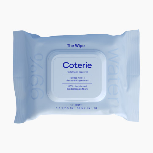 Coterie 99% Water Travel Baby Wipes - 144 Count