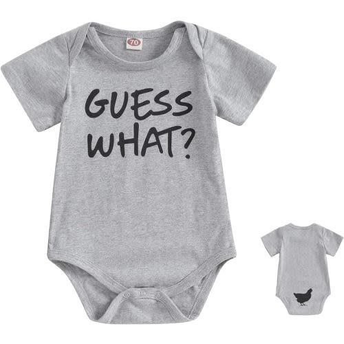 MAINESAKA Newborn Baby GOT My Mind ON My Mommy Paws Funny Bodysuits Rompers Outfits Grey 0-18M