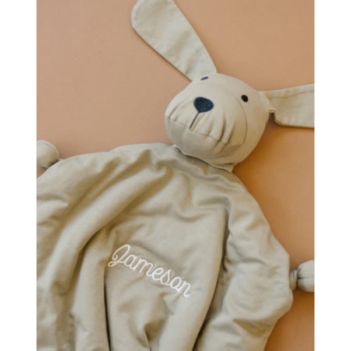 Custom Embroidered Cuddle Pup Bamboo Puppy Lovey | Little Joy Co.