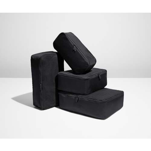 The Insider Packing Cubes in Jet Black