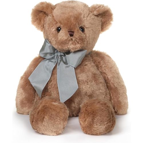 Bearington Collection Gus 18-Inch Brown Teddy Bear Plush Toy - Teddy Bear Stuffed Animal for Baby