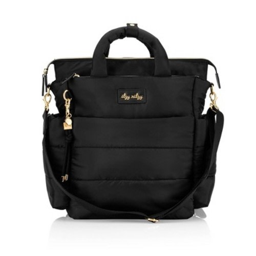 Itzy Ritzy Convertible Diaper Bag, Color: Midnight