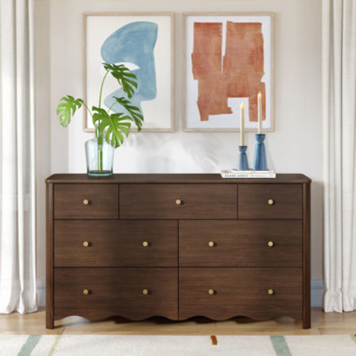 Kelly Clarkson Home Sutton 7 Drawer Dresser, Pecan & Reviews | Wayfair